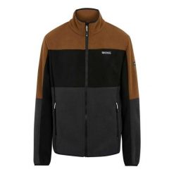 Polarowy Top Męska Ormont. Brązowe bluzy męskie Regatta, na zimę, m, bez wzorów, z polaru, sportowe, bez ramiączek, bez kaptura. Za 105.99 zł.