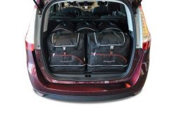 Torby Do Bagażnika Renault Grand Scenic 2009-2016 5Szt Kjust. Czarne torby podróżne damskie KJUST, bez wzorów, z kauczuku. Za 1,529.00 zł.
