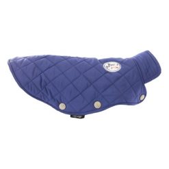 Płaszcz dla psa Martin Sellier Chasseur Alpin. Niebieskie płaszcze damskie MARTIN SELLIER, na zimę, bez wzorów, eleganckie, bez kołnierzyka, bez kaptura. Za 223.50 zł.