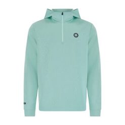 Męska Hoodie Essential - Miętowa. Zielone bluzy męskie KEADA SPORTS, m, bez wzorów, bez kaptura. Za 255.00 zł.