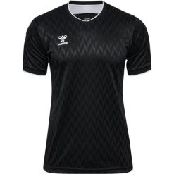 Koszulka Hummel Legend. Czarne bluzki damskie Hummel, bez wzorów, sportowe, bez kołnierzyka, bez ramiączek. Za 203.50 zł.