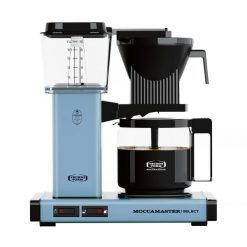 Moccamaster KBG Select pastel blue ekspres przelewowy. Niebieskie ekspresy przelewowe Moccamaster. W wyprzedaży za 1,049.00 zł.
