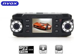 Wideorejestrator Nvox podwójna kamera rejestrator trasy DVR HD (JWX8000). Wideorejestratory NVOX. Za 34.61 zł.