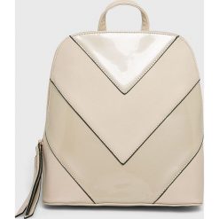 Answear - Plecak. Brązowe plecaki damskie ANSWEAR, bez wzorów, z materiału, eleganckie. W wyprzedaży za 69.90 zł.
