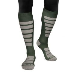 Skarpety narciarske unisex Siroko Aoraki. Szare skarpetki damskie SIROKO, bez wzorów. Za 106.00 zł.