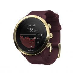 Suunto 3 Fitness Burgund. Czerwone zegarki sportowe Suunto, bez wzorów, na fitness i siłownię. Za 999.00 zł.