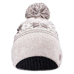 Czapka Pascal Dla Dorosłych Unisex. Brązowe czapki damskie Hi-tec, bez wzorów. Za 60.99 zł.