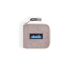 Portfel Kavu Zip Around - taupe topo. Brązowe portfele męskie KAVU, bez wzorów. Za 125.99 zł.