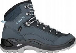 Buty renegade gtx women-smoke blue-uk 7 (41) LOWA. Niebieskie obuwie trekkingowe damskie NoName, bez zapięcia. Za 929.49 zł.