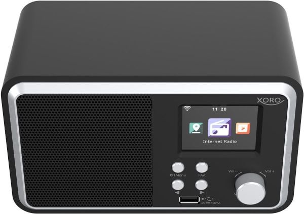 Xoro DAB 300 IR, Internet Radio, DAB+,BT,USB,UPnP, Schwarz. Radia Xoro. Za 294.79 zł.