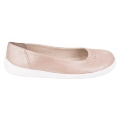 Olivier Barefoot Damskie Czółenka minimalistyczne wsuwane 1771POL Mini różowe satyna. Czerwone balerinki damskie bez wzorów, z satyny, biznesowe, bez obcasa, bez zapięcia. Za 453.66 zł.