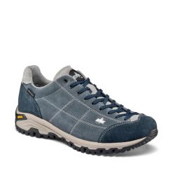 Buty do chodzenia Lomer Maipos Suede MTX. Niebieskie obuwie trekkingowe damskie LOMER, bez zapięcia. Za 544.00 zł.