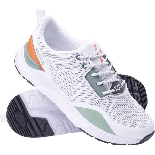 Męskie Sportowe buty sportowe Iguana. Białe buty sportowe męskie IGUANA, bez wzorów, bez zapięcia. Za 286.20 zł.