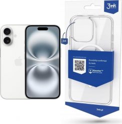 Smartfon Apple iPhone 16 128GB White (MYE93) + Etui MagCase. Białe smartfony Apple. Za 3,492.00 zł.