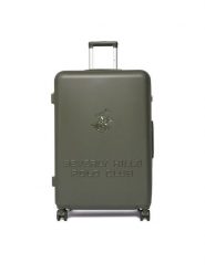 Beverly Hills Polo Club Walizka duża CEO-BHPC-L-003-08-KHAKI Khaki. Brązowe walizki męskie Beverly Hills Polo Club, bez wzorów, z tworzywa sztucznego, duże. Za 399.99 zł.