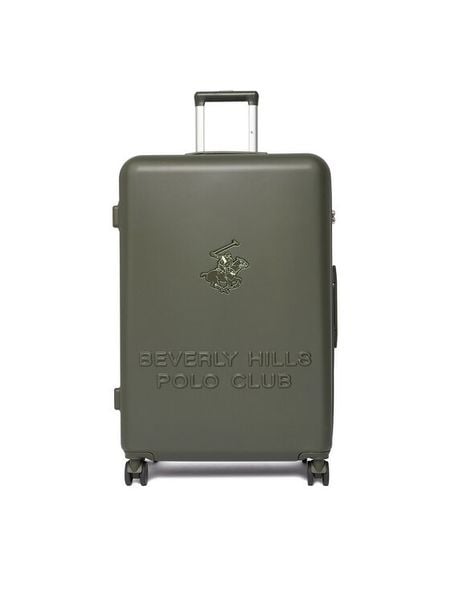 Beverly Hills Polo Club Walizka duża CEO-BHPC-L-003-08-KHAKI Khaki. Brązowe walizki męskie Beverly Hills Polo Club, bez wzorów, z tworzywa sztucznego, duże. Za 399.99 zł.