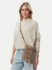 LOVE MOSCHINO Torebka JC4247PP0PKM0105 Beżowy. Brązowe listonoszki damskie Love Moschino, bez wzorów, bez dodatków. Za 639.99 zł.