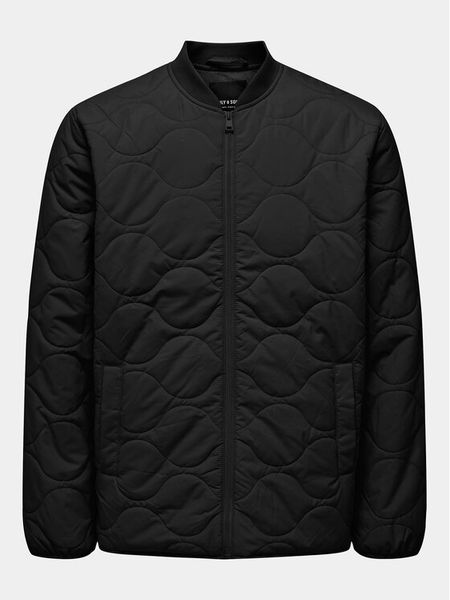 Only & Sons Kurtka przejściowa Art. 22027456 Czarny Regular Fit. Czarne kurtki męskie Only & Sons, m, bez wzorów, z syntetyku, bez kaptura. Za 125.99 zł.