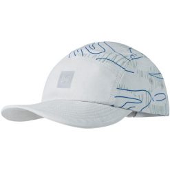 Czapka z daszkiem BUFF 5 PANEL GO CAP YOUTH SUBER BIRCH. Szare czapki damskie Buff, bez wzorów, sportowe. Za 98.41 zł.