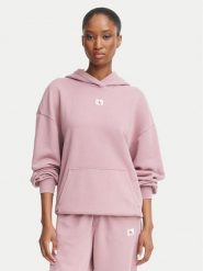 Calvin Klein Jeans Bluza LV047H223G Różowy ciemny Regular Fit. Czerwone bluzy damskie Calvin Klein Jeans, l, bez wzorów, z bawełny, bez ramiączek, bez kaptura. Za 449.99 zł.