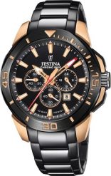 Zegarek Festina Zegarek męski Festina F20645-1 czarny. Czarne zegarki męskie Festina, bez wzorów. Za 1,248.00 zł.