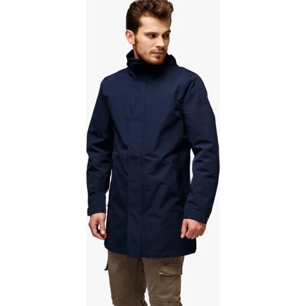 Timberland Kurtka Dv Raincoat Cls Shell , granatowy, rozmiar L. Niebieskie kurtki męskie Timberland, l, bez wzorów, z bawełny, bez kaptura. W wyprzedaży za 599.99 zł.