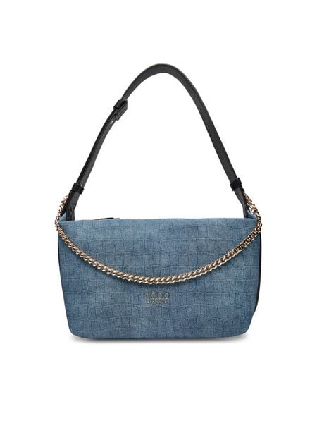 Nobo Torebka BAGT250-K012 Granatowy. Niebieskie listonoszki damskie NOBO, bez wzorów, ze skóry, bez dodatków. Za 129.99 zł.