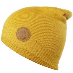 Czapka Silvini Verde UA2133 z wełną merino. Żółte czapki damskie Silvini, bez wzorów, z wełny. Za 135.00 zł.