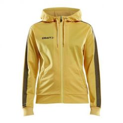 Bluza sportowa damska Craft Fullzip Pro Control. Żółte bluzy damskie Craft, m, bez wzorów, sportowe, bez ramiączek, z kapturem. W wyprzedaży za 214.70 zł.