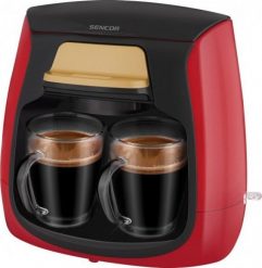 Ekspres przelewowy Sencor SCE 2101RD Czerwony. Czerwone ekspresy przelewowe Sencor. Za 129.99 zł.