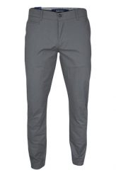 Szare Męskie Spodnie -RIGON- Zwężane, Bawełniane, Chinosy, Letnie, Casualowe, Popielate. Szare eleganckie spodnie męskie Rigon, bez wzorów, z bawełny. Za 149.00 zł.