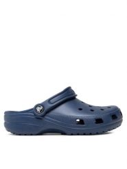 Crocs Klapki Classic 10001 Granatowy. Niebieskie klapki męskie Crocs, bez wzorów, z tworzywa sztucznego, bez zapięcia. Za 159.99 zł.