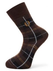 Fred Perry Skarpety Mężczyźni Bawełna brązowy, 39-42. Brązowe skarpety męskie Fred Perry, bez wzorów, z bawełny. Za 119.95 zł.