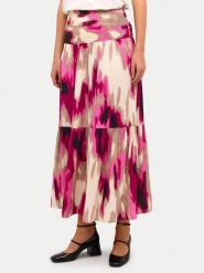 Kaffe Spódnica maxi 10508816 Różowy Regular Fit. Czerwone spódnice damskie Kaffe, xl, bez wzorów, z wiskozy, maxi. Za 149.99 zł.