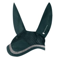 Czapka na konia do krótkiego konkursu Waldhausen. Zielone czapki damskie WALDHAUSEN, bez wzorów, z bawełny, eleganckie. Za 134.50 zł.