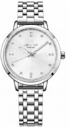 Zegarek Giewont Zegarek Damski Giewont Sapphire Srebrny GW7370-B1. Niebieskie zegarki damskie Giewont, srebrne. Za 210.03 zł.