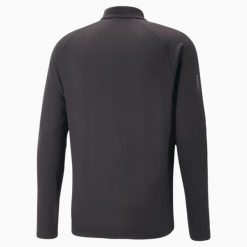 Bluza Męska Puma Run Cloudspun Knit 1/2 Zip. Czarne bluzy męskie Puma, m, bez wzorów, z materiału, bez ramiączek, bez kaptura. Za 186.60 zł.