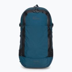 Plecak rowerowy Jack Wolfskin Moab Jam Pro 24.5 l. Niebieskie plecaki męskie Jack Wolfskin, bez wzorów, sportowe. Za 420.00 zł.