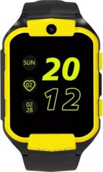 Smartwatch Canyon KW-41 Czarno-żółty (CNE-KW41YB). Czarne zegarki smartwatch Canyon, bez wzorów. Za 249.00 zł.