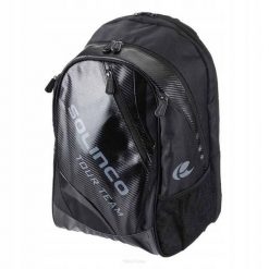 Plecak tenisowy Solinco Back Pack. Czarne plecaki damskie SOLINCO, bez wzorów, sportowe. Za 279.00 zł.