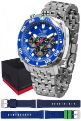 Zegarek męski Vostok Europe VK67-650A720B srebrny. Szare zegarki męskie Vostok Europe, bez wzorów, srebrne. Za 5,007.70 zł.