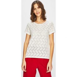 Jacqueline de Yong - Top. Czarne topy damskie Jacqueline de Yong, l, bez wzorów, z koronki, bez kołnierzyka, bez ramiączek. Za 59.90 zł.
