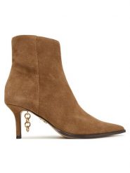Steve Madden Botki Link In 11005698 Beżowy. Brązowe botki damskie Steve Madden, bez wzorów, ze skóry, bez obcasa, na szpilce, bez zapięcia. Za 689.99 zł.