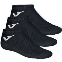 Skarpetki sportowe dla dorosłych Invisible 3PPK Socks. Czarne skarpetki damskie Joma, bez wzorów, z bawełny. Za 29.99 zł.
