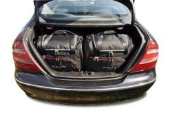 Torby Do Bagażnika Mercedes-Benz Clk 2002-2010 4Szt Kjust. Czarne torby podróżne damskie KJUST, bez wzorów, z kauczuku. Za 1,170.00 zł.