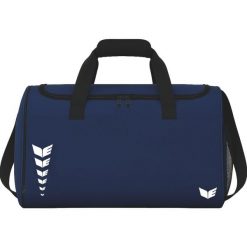 Torba sportowa Erima Intro Line. Czarne torby sportowe męskie Erima, bez wzorów, z materiału, małe. Za 171.50 zł.