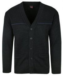 Kardigan, Czarny Sweter Wełniany Zapinany na Guziki, Elegancki, Męski. Czarne swetry męskie Kemal Ekinci, m, bez wzorów, z wełny, casualowe, bez kołnierzyka, bez ramiączek. Za 199.00 zł.