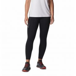 Legginsy Turystyczne Damskie Columbia Endless Trail Running 7/8 Tight. Czarne legginsy damskie Columbia, bez wzorów. W wyprzedaży za 269.00 zł.