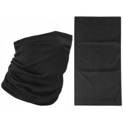 Bandana komin chusta szal na szyję głowę sportowy Aqua-Sport. Czarne szaliki damskie AQUA-SPORT, na jesień, bez wzorów, z materiału. Za 11.99 zł.