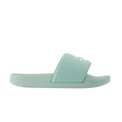 Klapki damskie Le Coq Sportif. Zielone klapki damskie le coq sportif, bez wzorów, z materiału, eleganckie, bez obcasa, bez zapięcia. Za 180.50 zł.